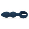  Loveline Plug Teardrop Baltic M 10.5 x 3.5cm Bleu